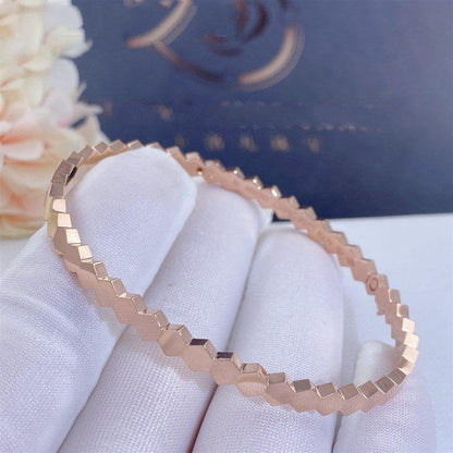 [Luxery]BEE LOVE PINK GOLD BRACELET