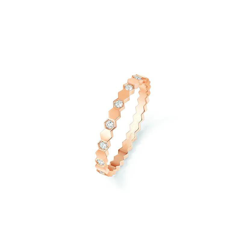 [Luxery]BEE LOVE RING PINK GOLD DIAMOND