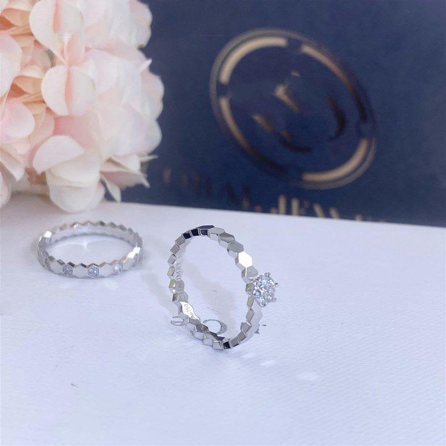 [Luxery]BEE LOVE RING SILVER 1 DIAMOND