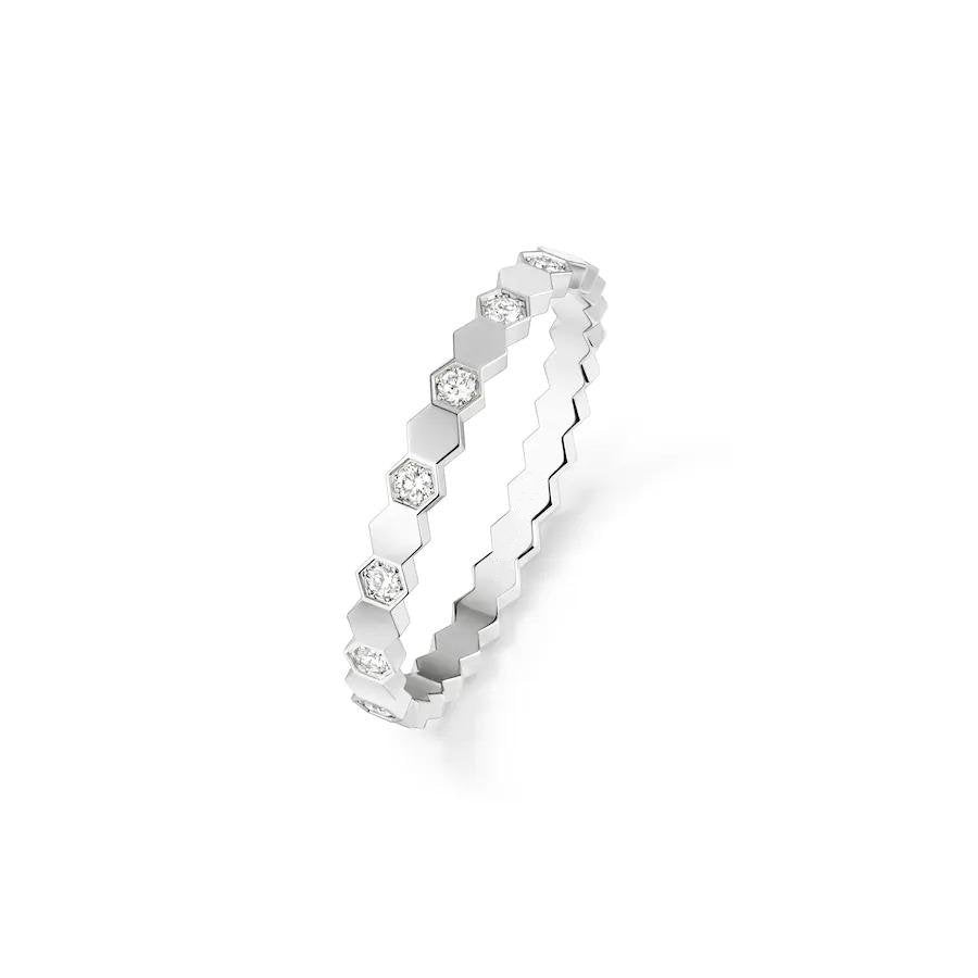 [Luxery]BEE LOVE RING SILVER DIAMOND