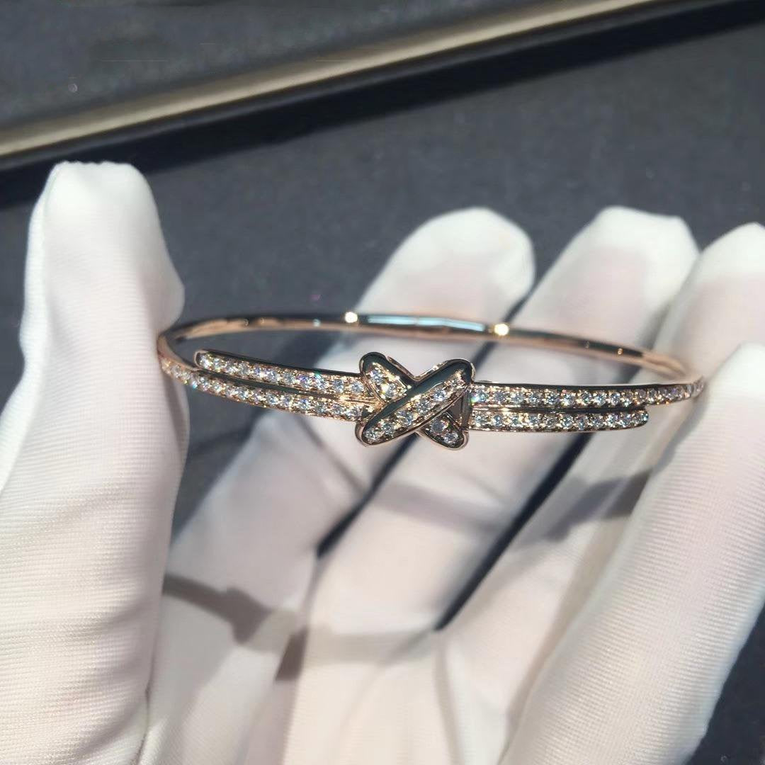 [Luxery]JEUX DE BRACELET DIAMONDS PINK GOLD