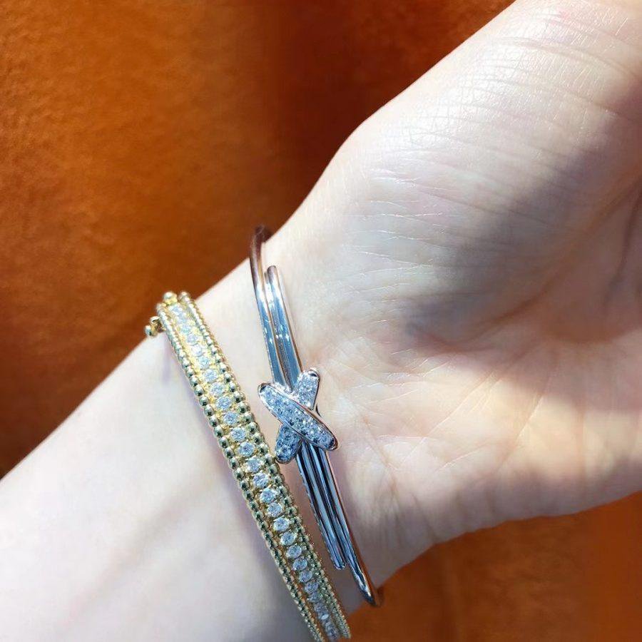 [Luxery]JEUX DE BRACELET SILVER DIAMONDS