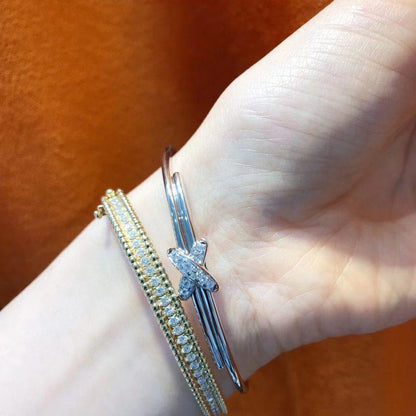 [Luxery]JEUX DE BRACELET SILVER DIAMONDS
