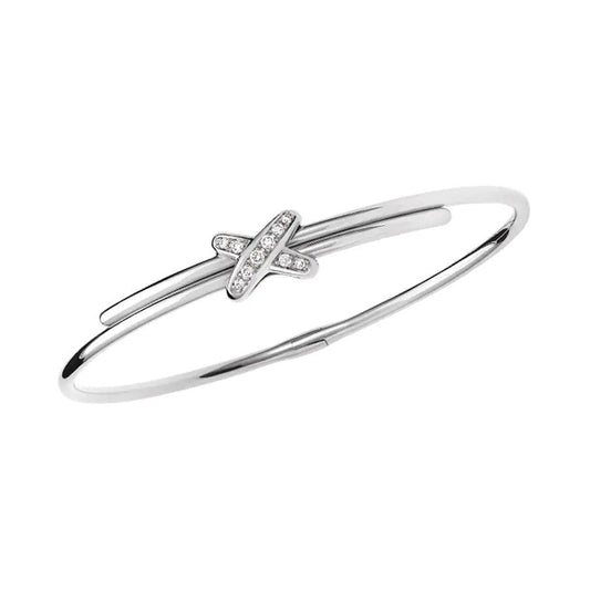 [Luxery]JEUX DE BRACELET SILVER DIAMONDS