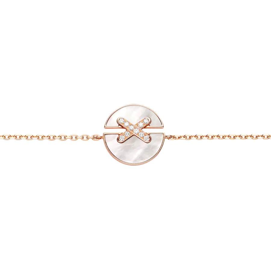 [Luxery]JEUX DE BRACELET MOP PINK GOLD DIAMONDS