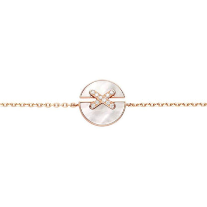 [Luxery]JEUX DE BRACELET MOP PINK GOLD DIAMONDS