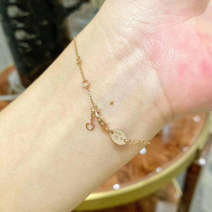 [Luxery]JEUX DE BRACELET MOP PINK GOLD DIAMONDS