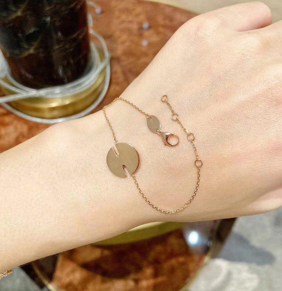 [Luxery]JEUX DE BRACELET MOP PINK GOLD DIAMONDS