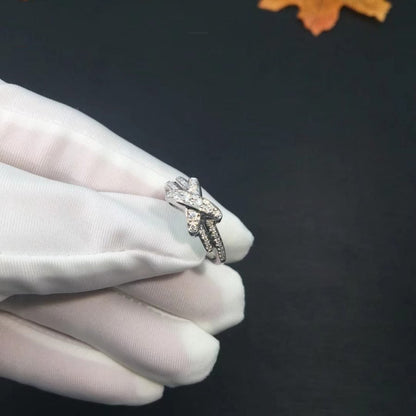 [Luxery]JEUX DE SILVER DIAMOND RING