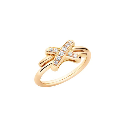 [Luxery]JEUX DE GOLD DIAMOND RING