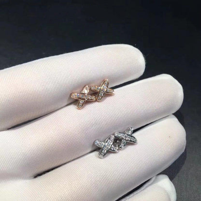 [Luxery]JEUX DE DIAMOND EARRINGS