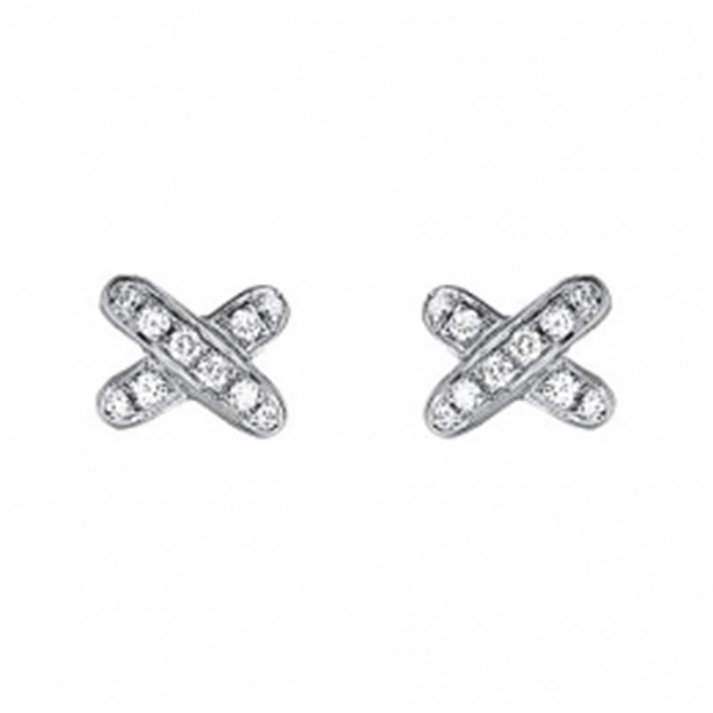 [Luxery]JEUX DE DIAMOND EARRINGS