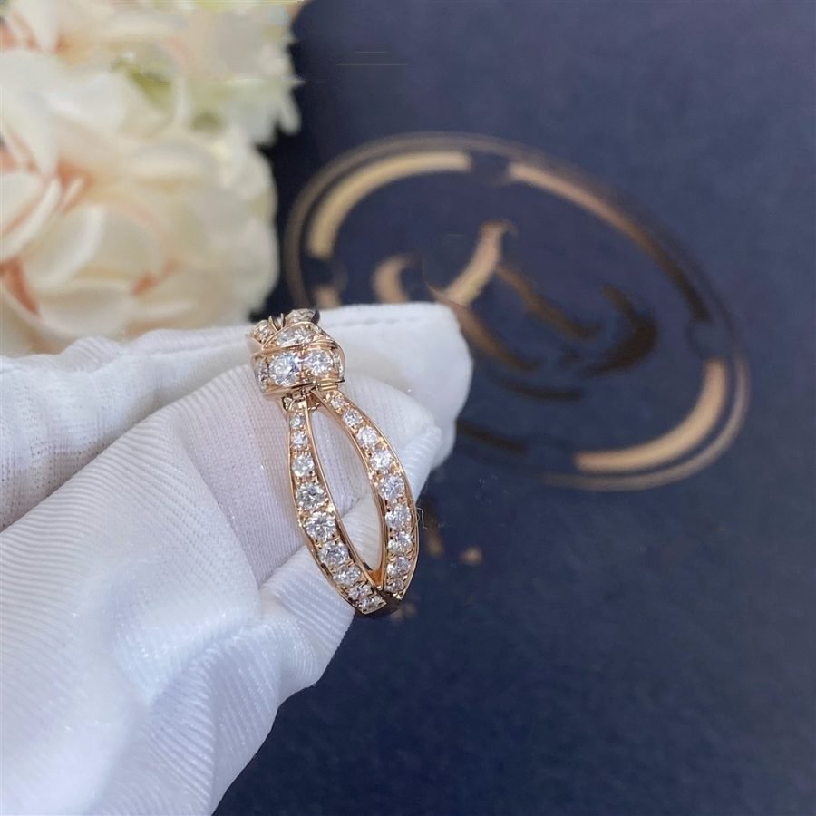 [Luxery]LIENS PINK GOLD DIAMOND RING