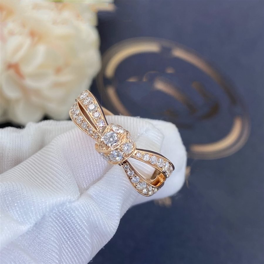 [Luxery]LIENS PINK GOLD DIAMOND RING
