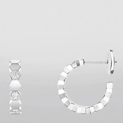 [Luxery]Hollow Design Four-Leaf Clover Flower Shape Ring
