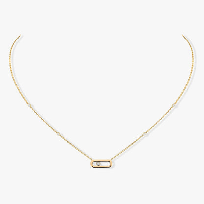 [Luxery]MOVE UNO DIAMOND NECKLACE