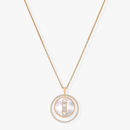 [Luxery]Demo MOVE MM NACRE BLANCHE DIAMOND NECKLACE
