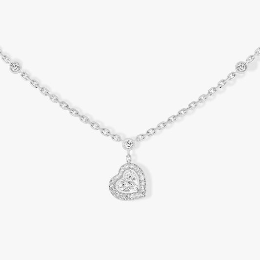 [Luxery]JOY HEART DIAMOND NECKLACE