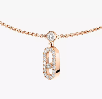 [Luxery]MS DIAMOND PENDANT NECKLACE