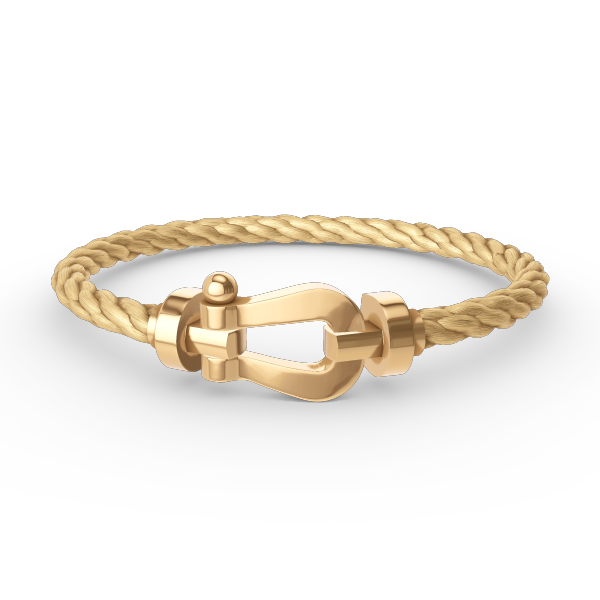 [Luxery]FORCE LARGE HORSESHOE NO DIAMOND BRACELET GOLD