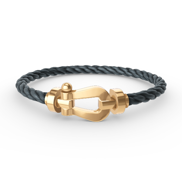 [Luxery]FORCE LARGE HORSESHOE NO DIAMOND BRACELET GOLD