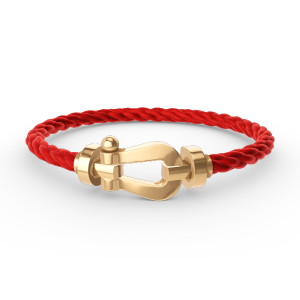 [Luxery]FORCE LARGE HORSESHOE NO DIAMOND BRACELET GOLD