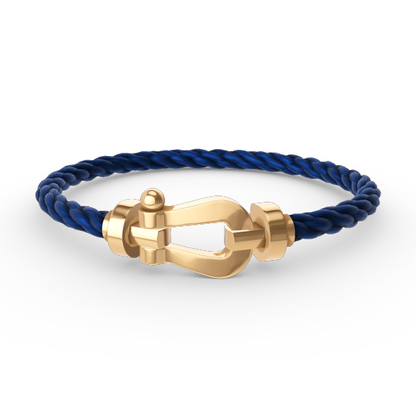 [Luxery]FORCE LARGE HORSESHOE NO DIAMOND BRACELET GOLD