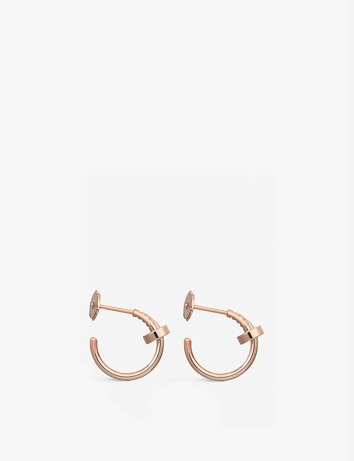 [Luxery]JUSTE EARRINGS PINK GOLD
