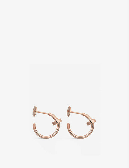 [Luxery]JUSTE EARRINGS PINK GOLD