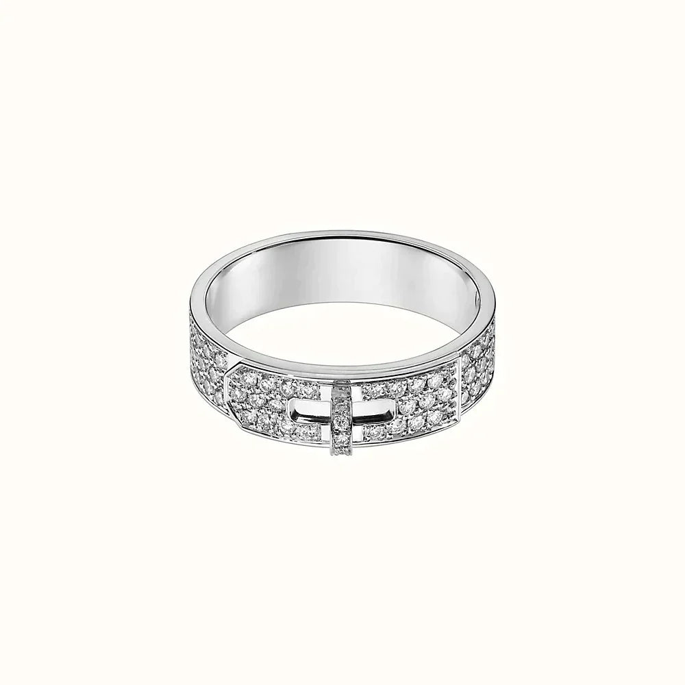 [Luxery]KELLY SILVER DIAMOND RING
