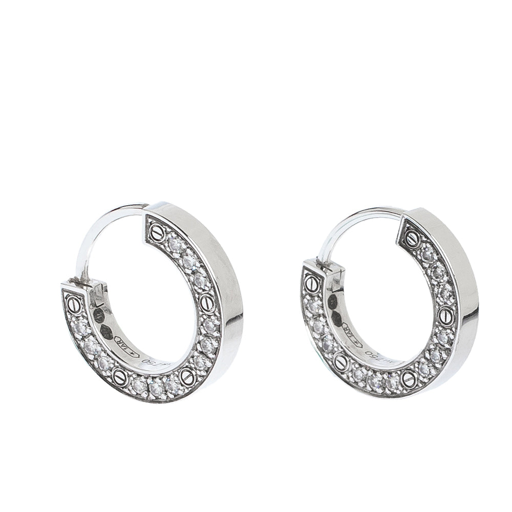 [Luxery]LOVE DIAMOND EARRINGS