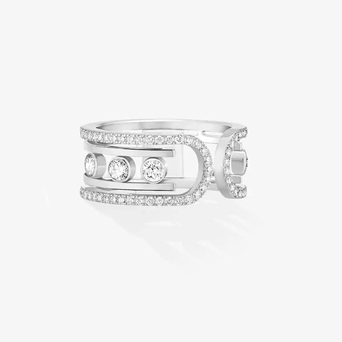 [Luxery]Move 10th Diamond Ring in Gold