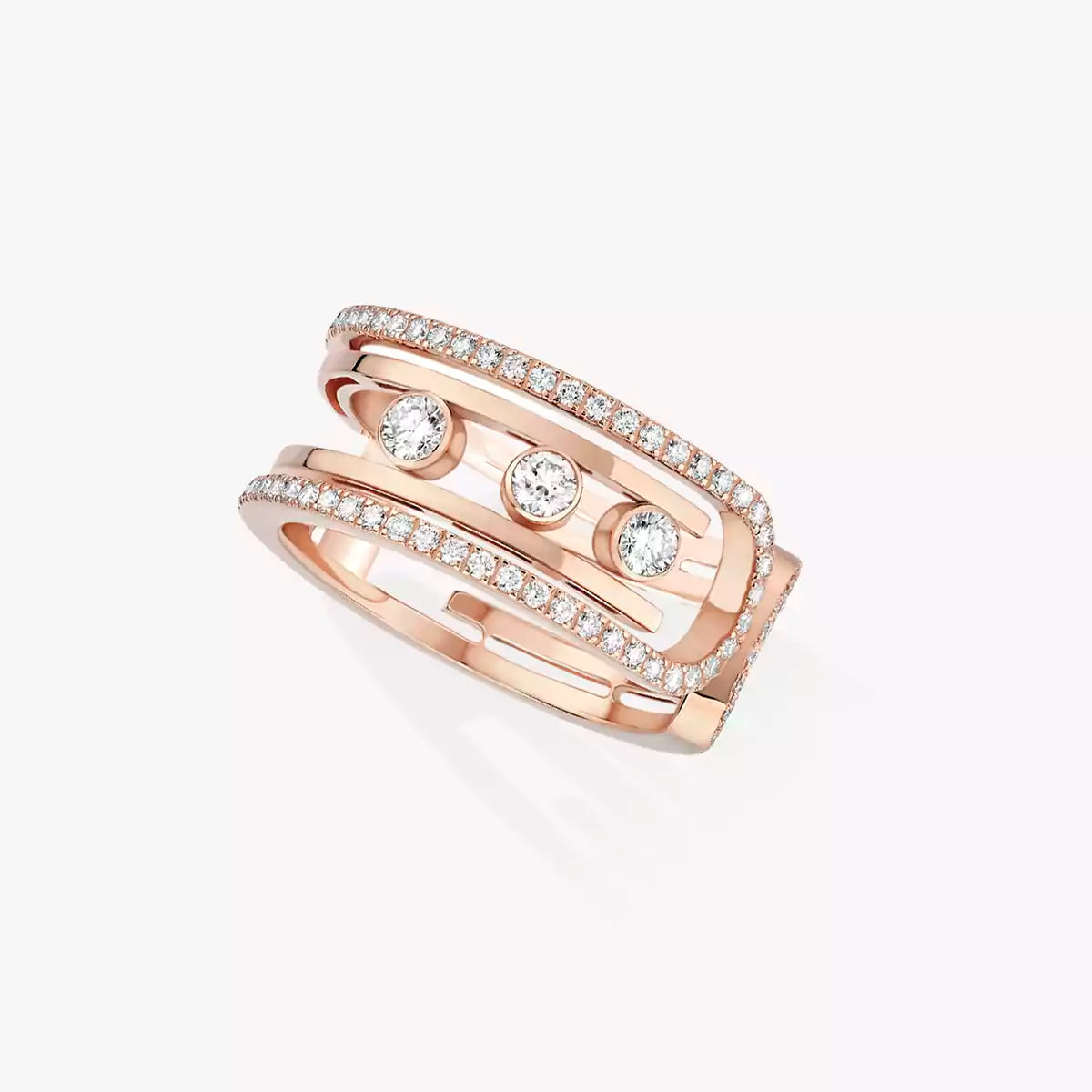 [Luxery]Move 10th Diamond Ring in Gold