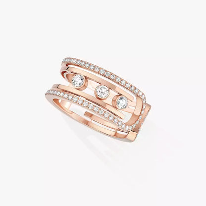 [Luxery]Move 10th Diamond Ring in Gold