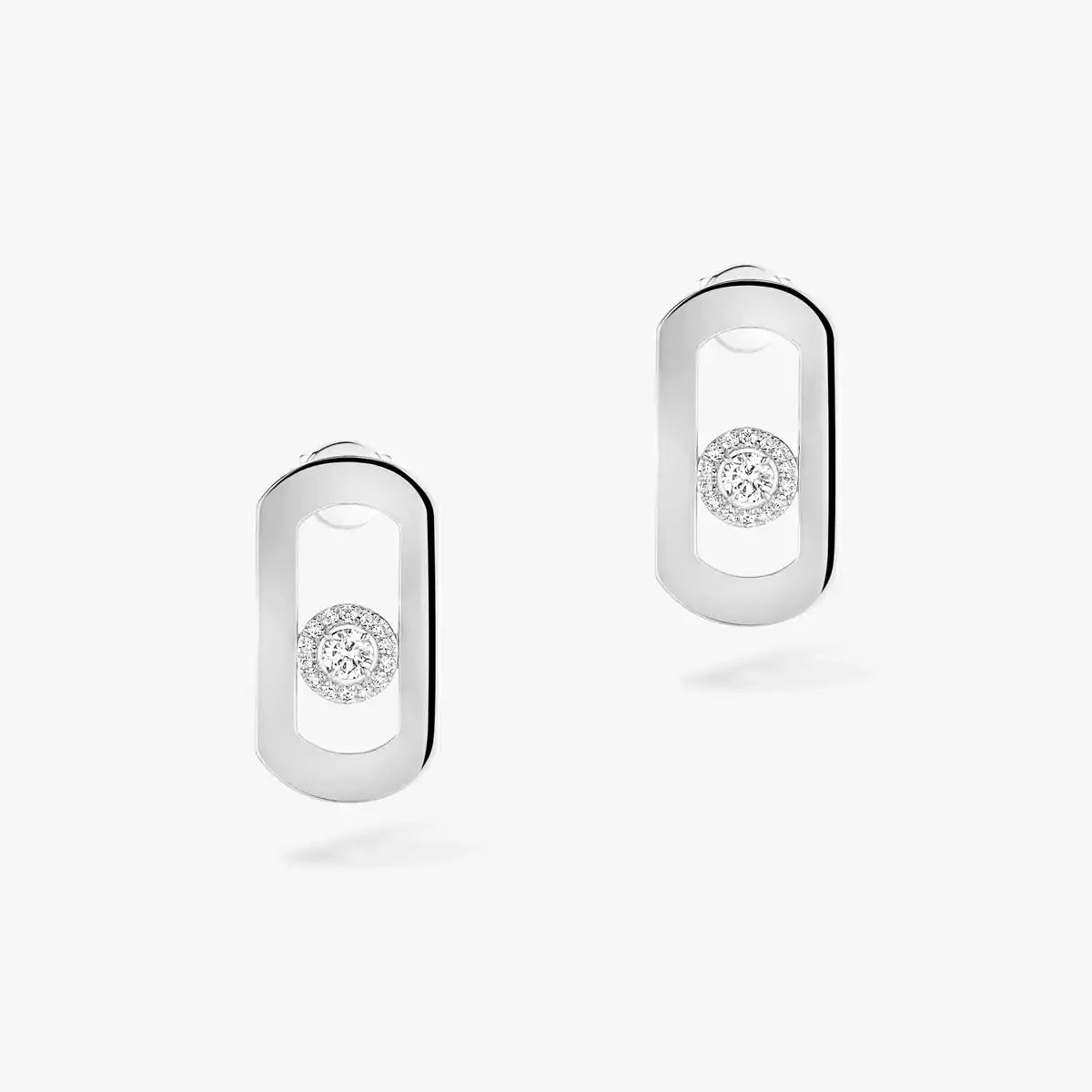 [Luxery]So Move Diamond Earrings in Yellow Gold