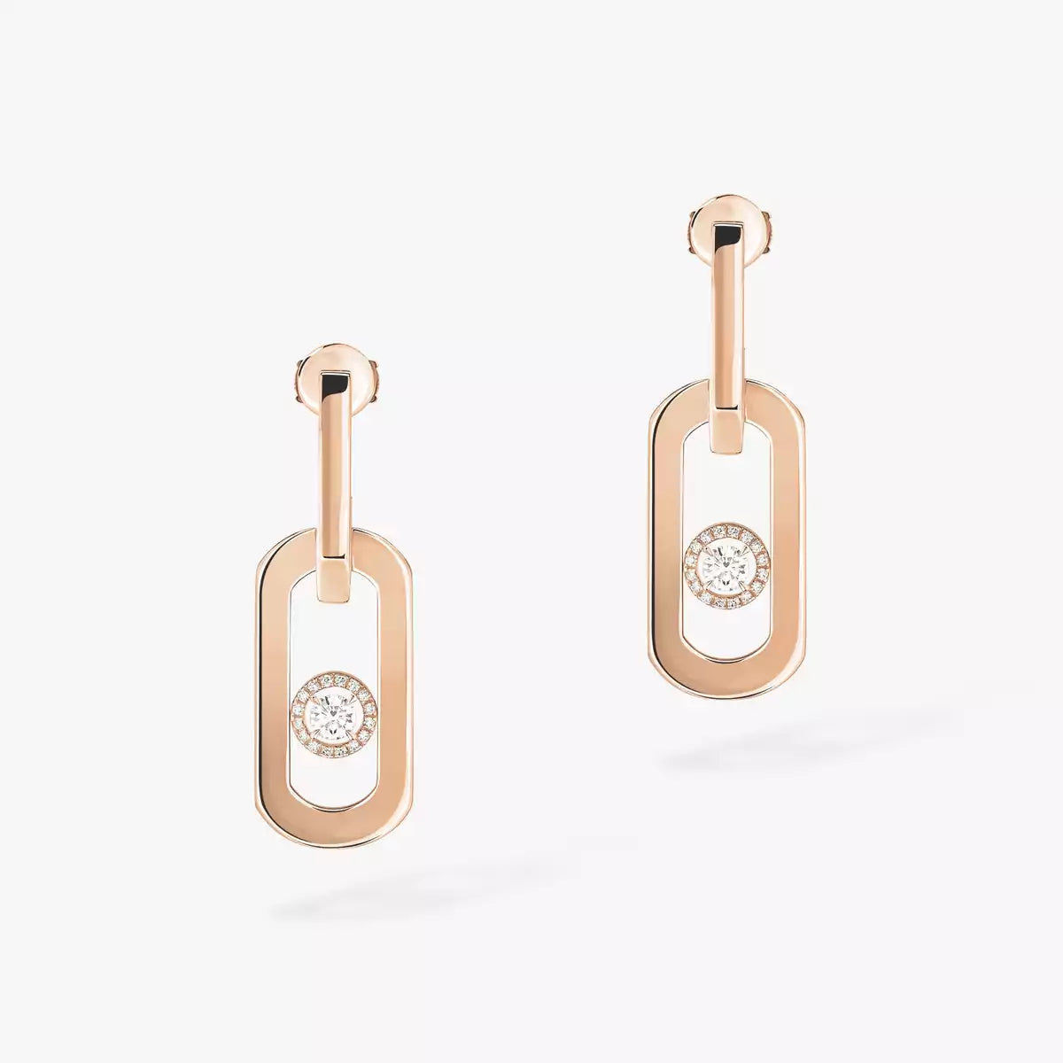 [Luxery] So Move XL Diamond Hoop Earring