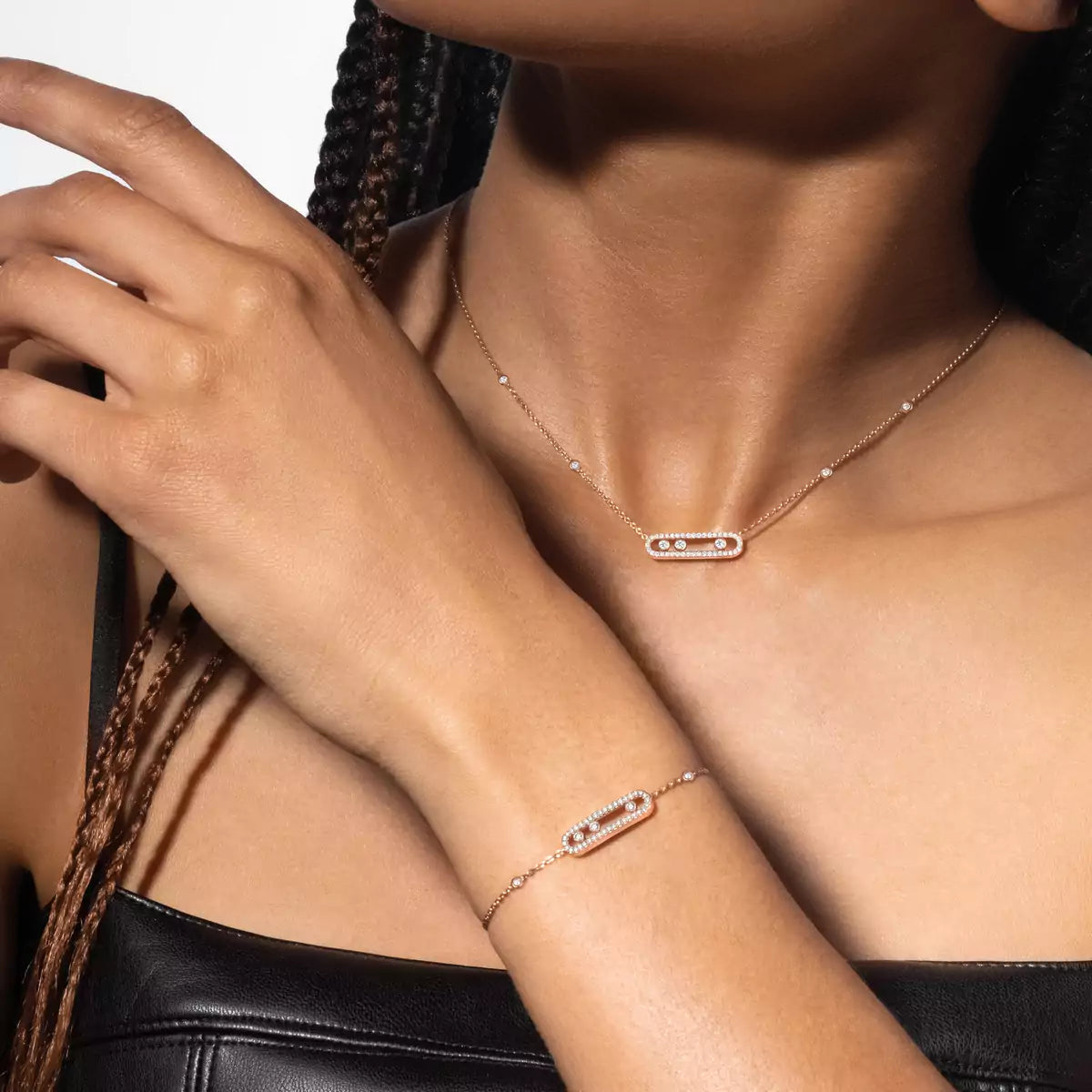 [Luxery]Pavé Baby Move Diamond Bracelet