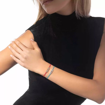 [Luxery]Messika Care(s) pink cord pavé bracelet