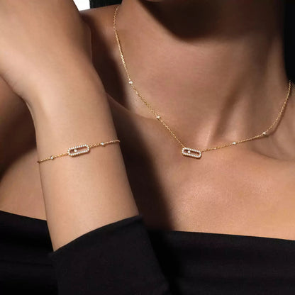 [Luxery]Move Uno Necklace