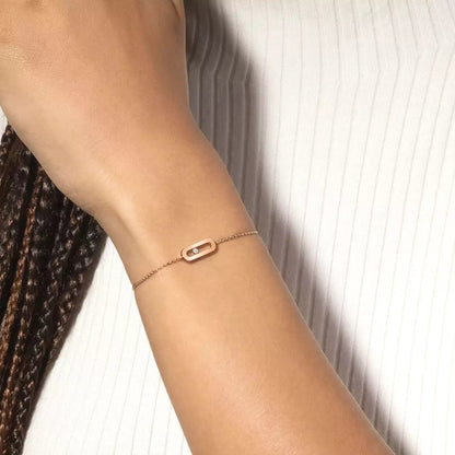 [Luxery]Move Uno Diamond Bracelet
