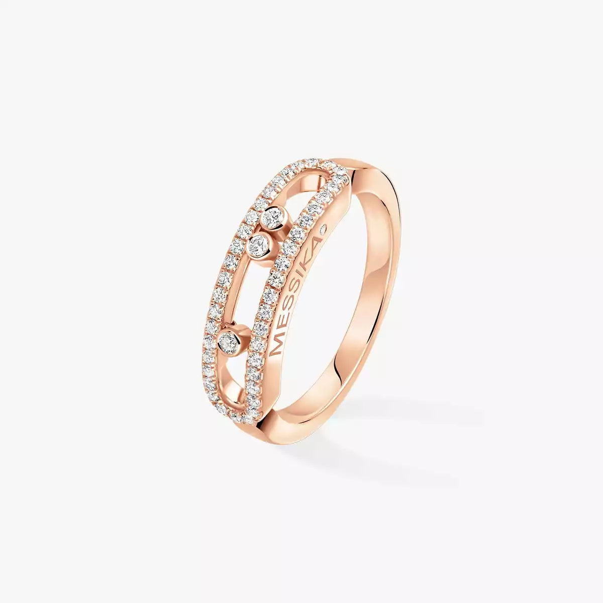 [Luxery] Baby Move Gold Diamond Pave_ Ring