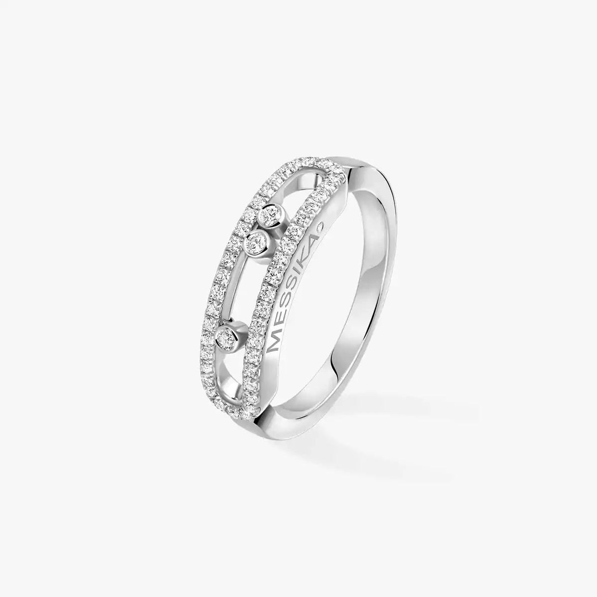 [Luxery] Baby Move Gold Diamond Pave_ Ring