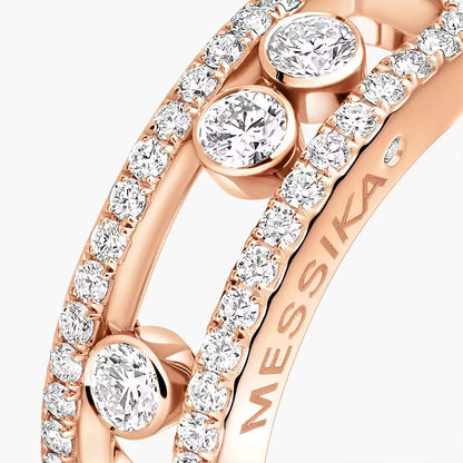 [Luxery] Move Gold Diamond Pave_ Ring