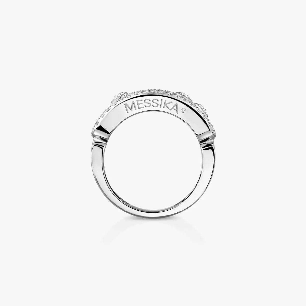[Luxery] Move Gold Diamond Pave_ Ring