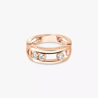 [Luxery] MoveGold Diamond Ring