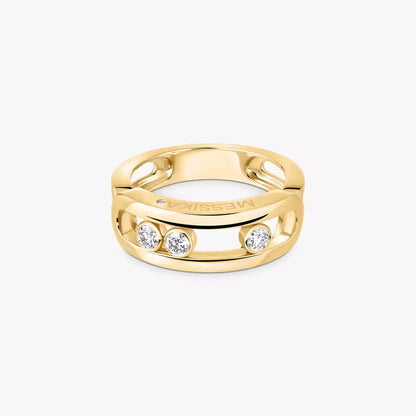 [Luxery] MoveGold Diamond Ring