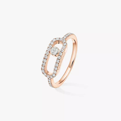 [Luxery]Move Uno Diamond Ring in Gold