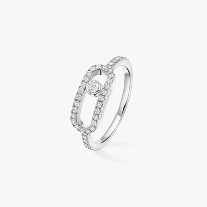 [Luxery]Move Uno Diamond Ring in Gold