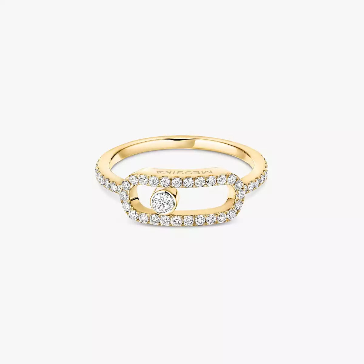 [Luxery]Move Uno Diamond Ring in Gold