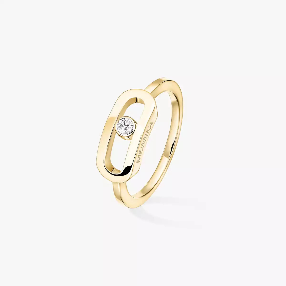 [Luxery]Move Uno Diamond Ring in Gold